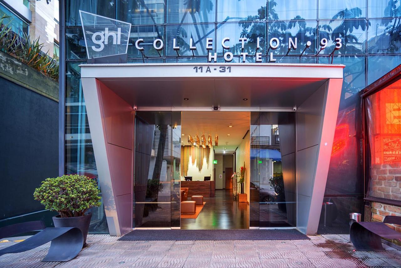 Ghl Collection 93 Hotel Bogotá Eksteriør billede